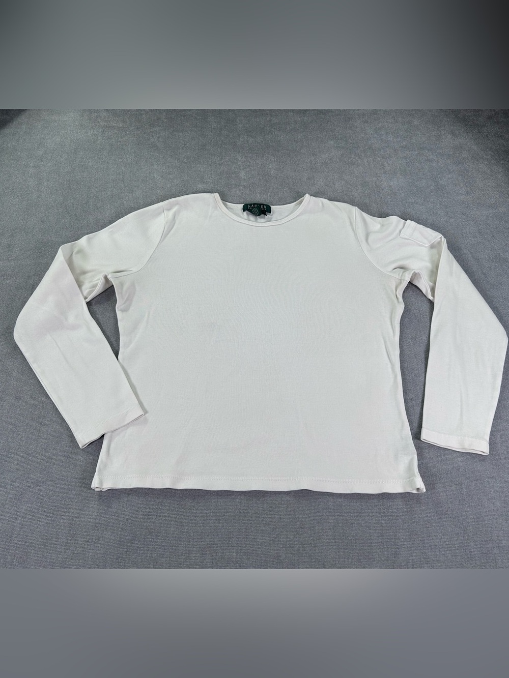 Vintage Lauren Ralph Lauren LRL Women’s M Cotton Utility Pocket Long Sleeve Top